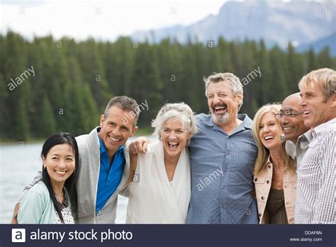 Mature Group Hi Res Stock Photography And Images Alamy