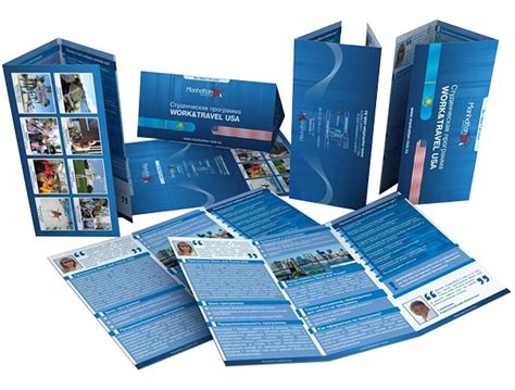 Печать брошюр - изготовление двухсторонней брошюры в типографии KreoDesign