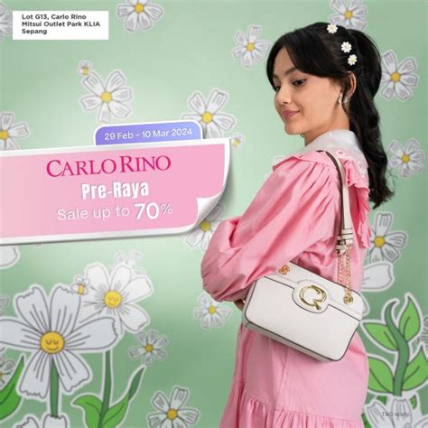 Carlo Rino Pre Raya Sale Up To Off At Mitsui Outlet Park Feb