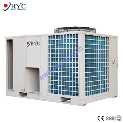 Industrial Mobile Air Cooled Dx Type Rooftop Packaged Unit Central Air Conditioner With Ce Dc