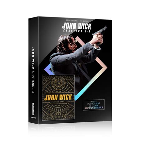 John Wick Triple Feature Walmart Exclusive 4K Ultra HD Digital