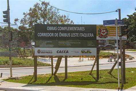 Obras Do Corredor De Nibus Itaquera L Der Travam A Vida De Passageiros