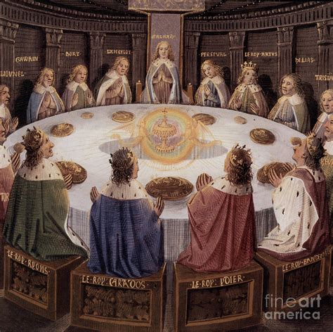 King Arthur And The Knights Of The Round Table Drawings