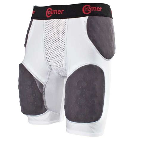 Cramer Thunder 5 Pad Adult Integrated Football Girdle Hard Thigh Pads