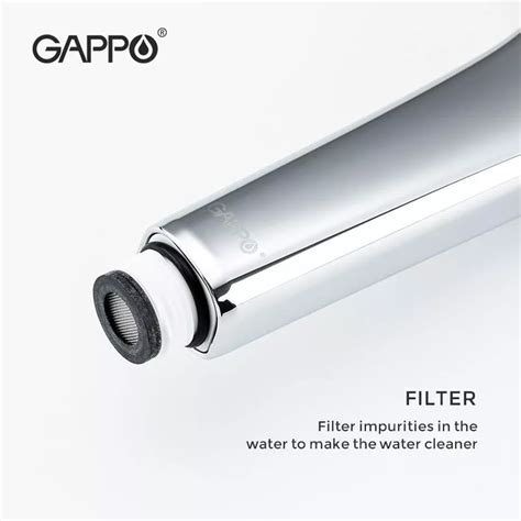 ᐉ Душ ручний Gappo G001 3 режими Білий/Хром • Краща ціна в Києві ...