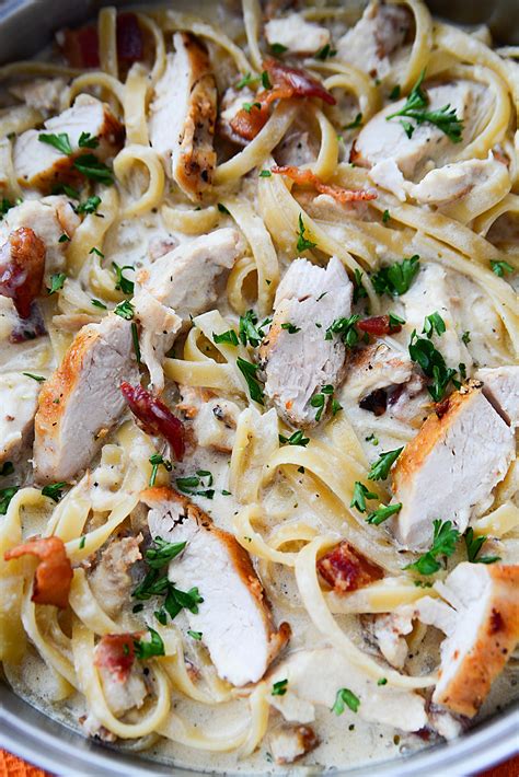 Creamy Chicken & Bacon Pasta - My Incredible Recipes