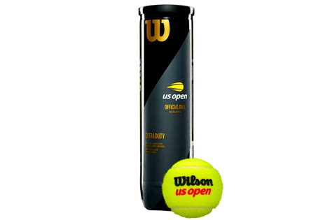 Wilson - US Open - Extra Duty Tennis Balls x 4 (Damaged or No Seal ...