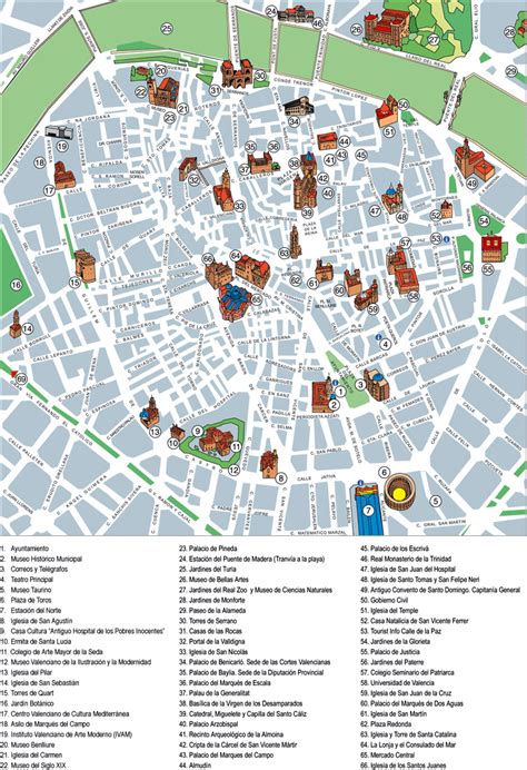 City Map Of Valencia Spain Get Latest Map Update
