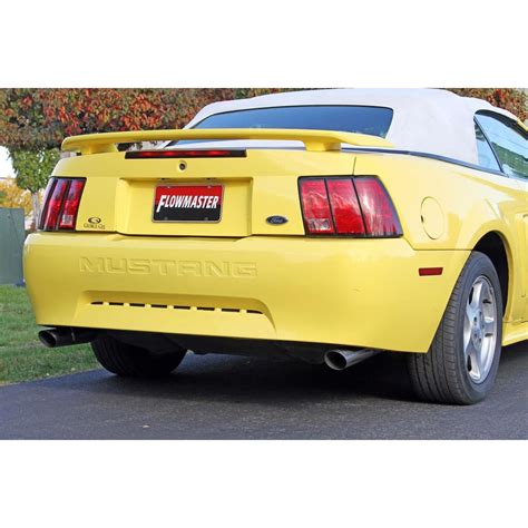 Flowmaster 17275 Force Ii Cat Back Exhaust System 99 04 Mustang