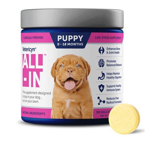 Vetericyn All In Puppy Formula 90 Count Puppy