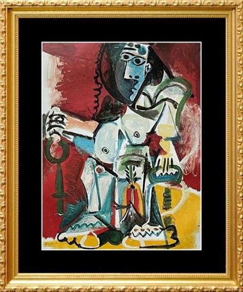 Collectible Pablo Picasso Seated Nude In An Armchair Seized Property Auctions