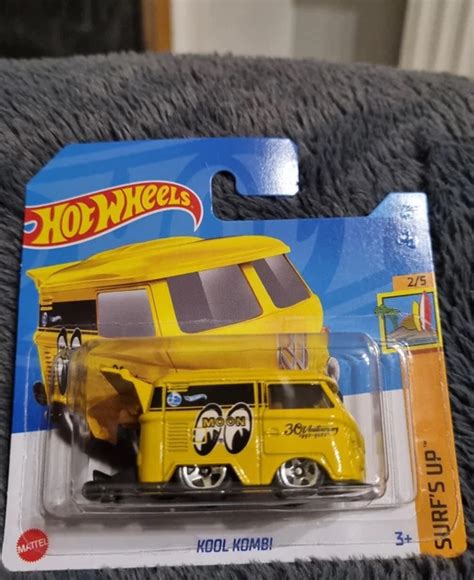 Hot Wheels Kool Kombi Surf S Up Mooneyes B Case Picclick Uk