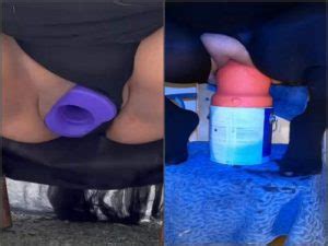 Amateur Bbw Wife Try New Shocking Butplug Vaginal Bottle Penetration