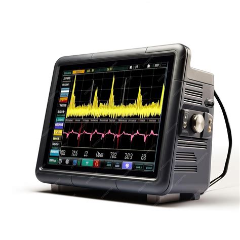 Premium Photo | Cardiac Monitor isolated on white award winning studio phot