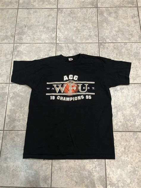 Vintage 1995 AFC Wake Forrest Basketball College Sing… - Gem