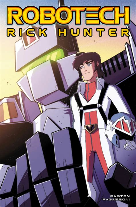 Titans New Robotech Rick Hunter Comic Goes Beyond The Original Anime