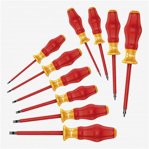 Wera 345210 VDE Insulated Slotted/Phillips Safety Screwdriver Set ...
