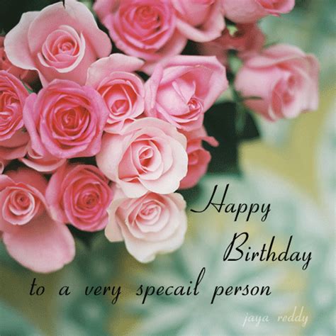 Happy Birthday To A Very Special Person - Wish Birthday – Birthday ...