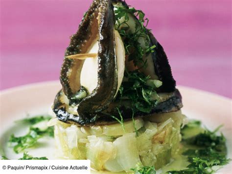 Ormeaux Et Sa Fondue De Poireaux Au Beurre De Cerfeuil Facile