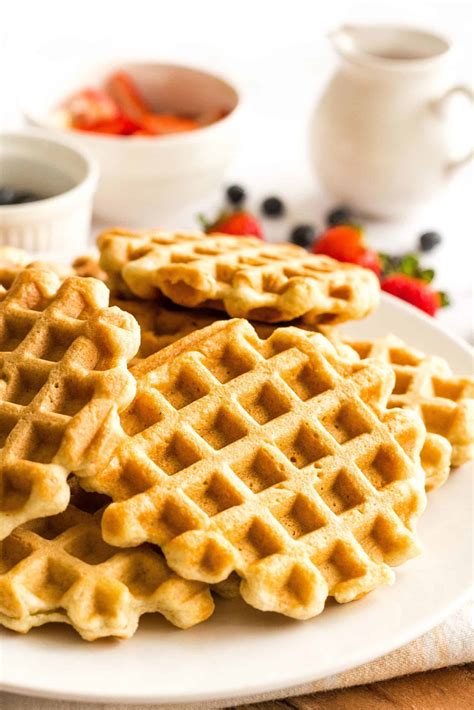 Easy Gluten Free Waffles Recipe Dairy Free Dish By Dish