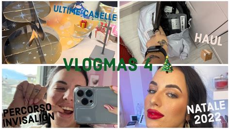 ULTIMO VLOGMAS HAUL INVISALIGN NATALE Nicole Mologni YouTube