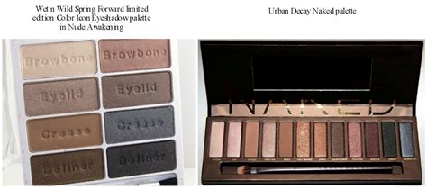 Wet N Wild Nude Awakening Vs Urban Decay Naked Palette