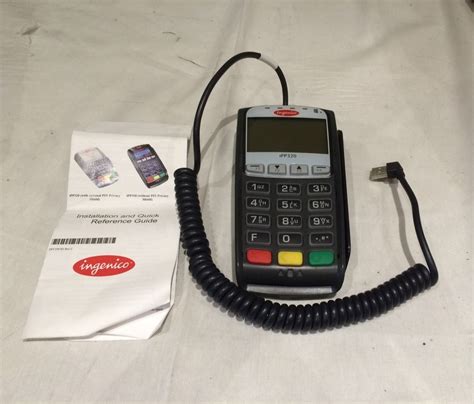 INGENICO PIN PAD W/ CREDIT CARD READER IPP320 IPP320-01T1303A | eBay