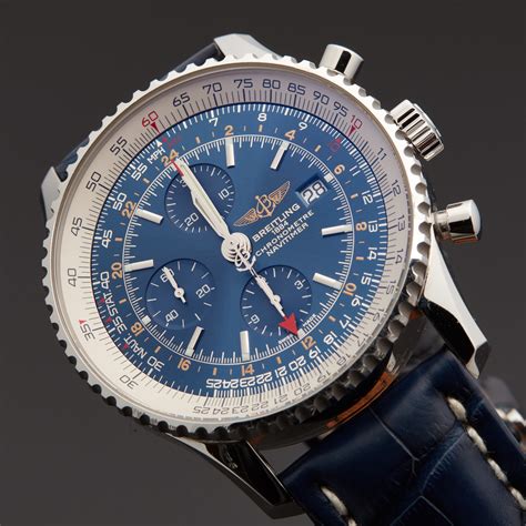Breitling Navitimer World Chronograph Automatic // A24322 // Pre-Owned ...