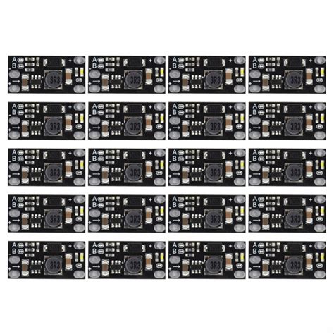 ARELENE 20Pcs Mini DC DC Boost Step Up Converter 3 7V To 12V Voltage