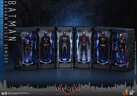 Hot Toys Unveils Batman Arkham Knight Armory Figures