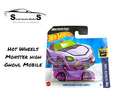 Monster High Ghoul Mobile Hot Wheels Model Small Scale Models