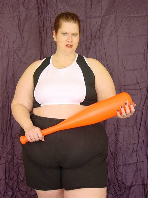 Naughty SSBBW Toys Her Tight Shaved Pussy With Her Baseball Bat CoedCherry