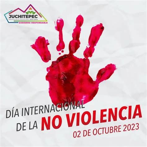 Hoy celebramos el Día Internacional de la No Violencia una fecha que