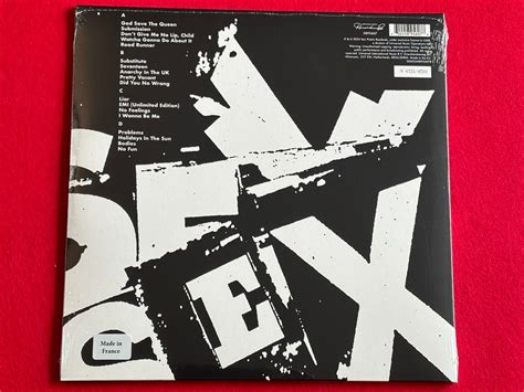 Sex Pistols The Filth And The Fury Lp Limited And Numbered Edition Coloured Vinyls Rsd