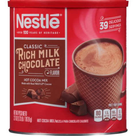 Nestle Rich Milk Chocolate Hot Cocoa Mix Lunds Byerlys