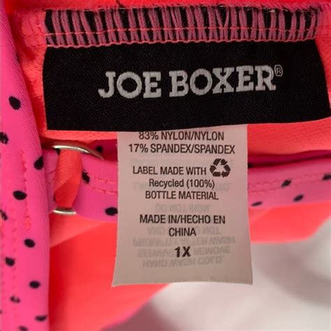 Joe Boxer Swim Joe Boxer Hot Pink Polka Dot Bathing Suit Sz X Poshmark