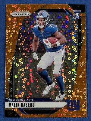 2024 PANINI PRIZM ORANGE DISCO PRIZM ROOKIE CARD MALIK NABERS RC 370