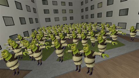 Shrek Nextbot Chase In Liminal Hotel Gmod Youtube