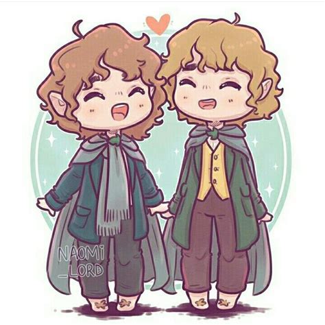 Mery And Pipin Merry And Pippin Hobbit Art Lotr Art