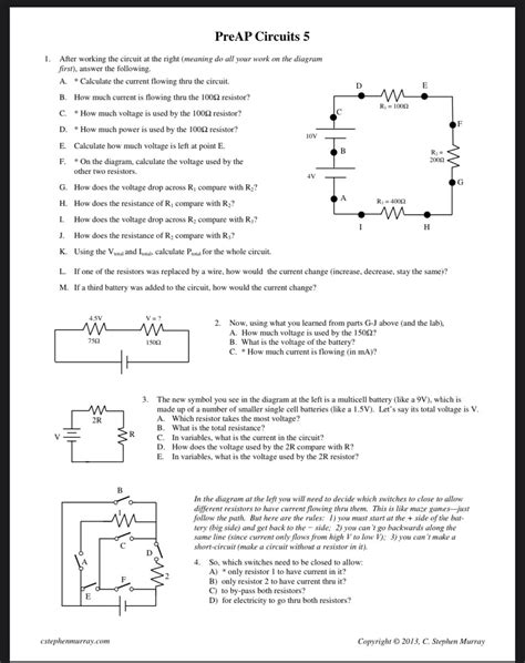 Answered A Calculate The Current Flowing Thru Bartleby