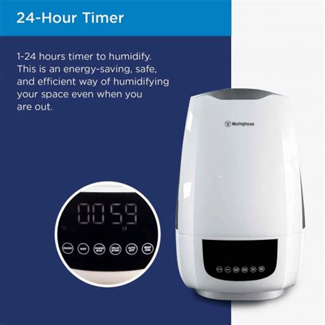 Buy Westinghouse Digital Cool Mist Ultrasonic Humidifier توصيل