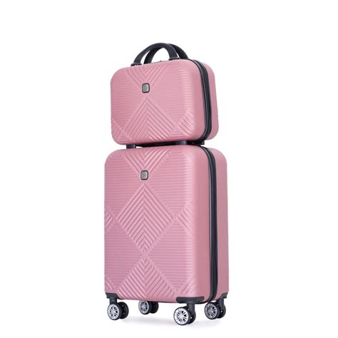 Tripcomp Luggage Sets 2 Piece Suitcase Set (14/20/)Hardside Suitcase