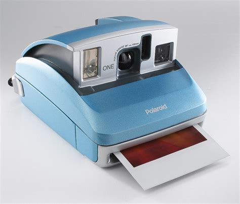 Thin Blue Line: Poloroid Camera