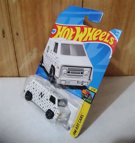 Hot Wheels S Van HW ART CARS Hobbies Toys Toys Games On Carousell