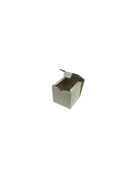 Caja CartÓn Con Tapa Integrada 10x10x10cms 25und