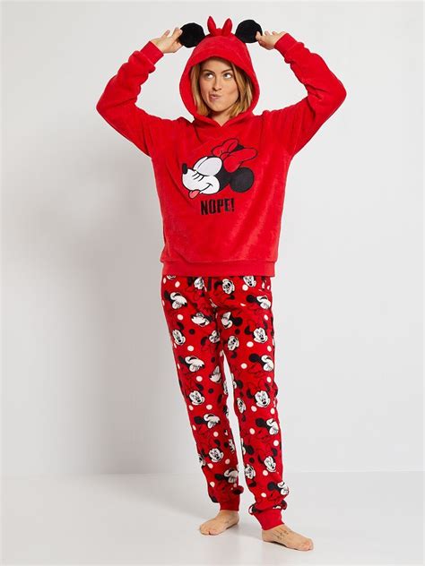 Pijama Minnie Rojo Kiabi