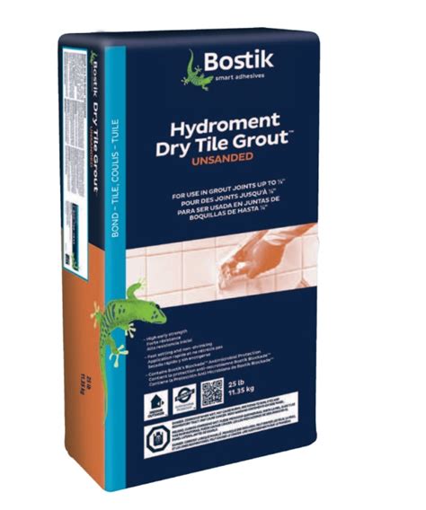 Bostik Hydroment Dry Tile Grout Unsanded 25 Lbs Tile Center Your One