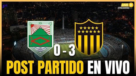 Rampla Juniors 0 Peñarol 3 Postpartido EN VIVO YouTube