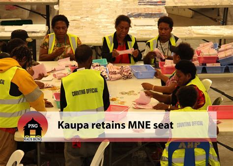 Breaking Kaupa Wins Back Mne Seat Png Haus Bung