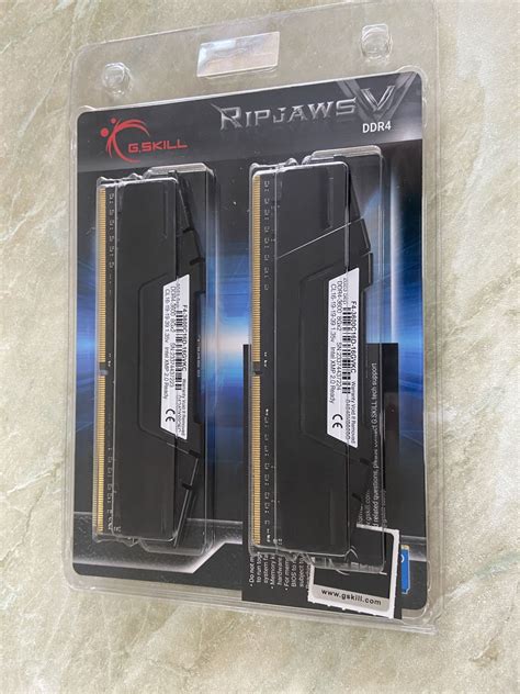 Оперативная память G.Skill DDR4 16Gb (2x8Gb) 3600MHz pc-28800 Ripjaws V ...
